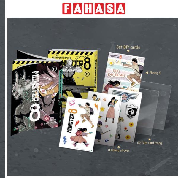 Sách - MONSTER #8 - Tập 11 - Bản Đặc Biệt - Dark Ver - Tặng Kèm Set DIY Cards