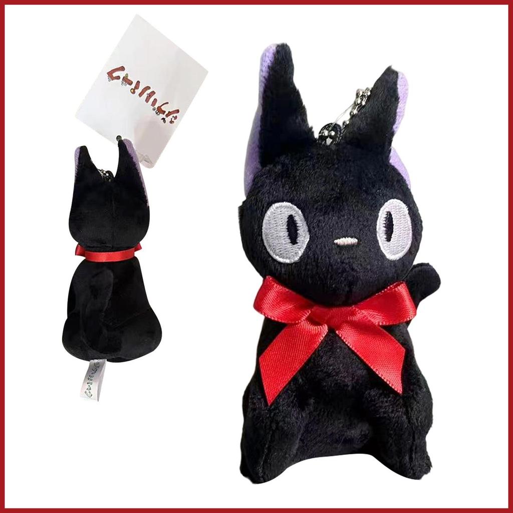 Cho Kiki Dịch Vụ Giao Hàng Jiji Sang Trọng Ba Lô Quyến Rũ Mặt Dây Chuyền Dễ Thương Trang Trí Mèo Đen