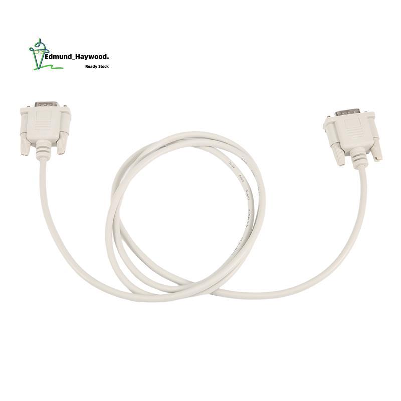 Cáp chuyển đổi VGA DB15 Male sang RS232 DB9 Pin Male / Cáp mở rộng đồ họa Video (Trắng, 1.4M)