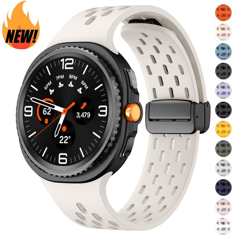 Dây đeo silicon thể thao cho Samsung Galaxy Watch8 Classic 46mm Watch 8 44 / 40mm Dây đeo thoáng khí