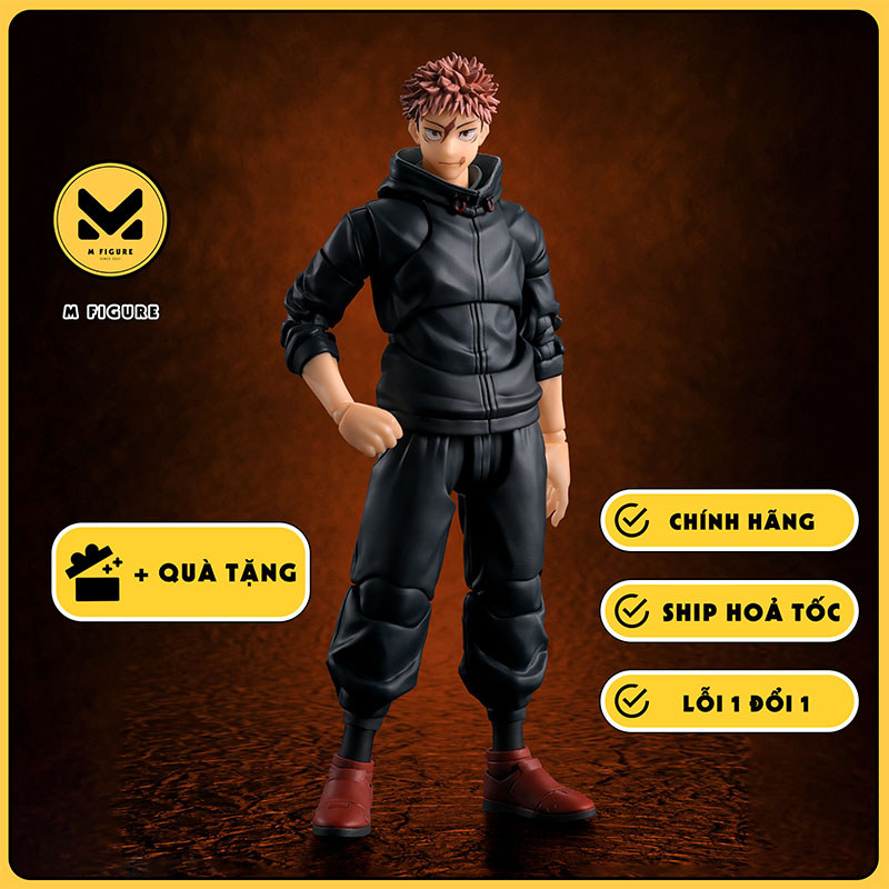 Mô Hình Itadori Yuji - Sukuna’s Vessel - Jujutsu Kaisen - S.H.Figuarts(Bandai Spirits)FIGURE CHÍNH H