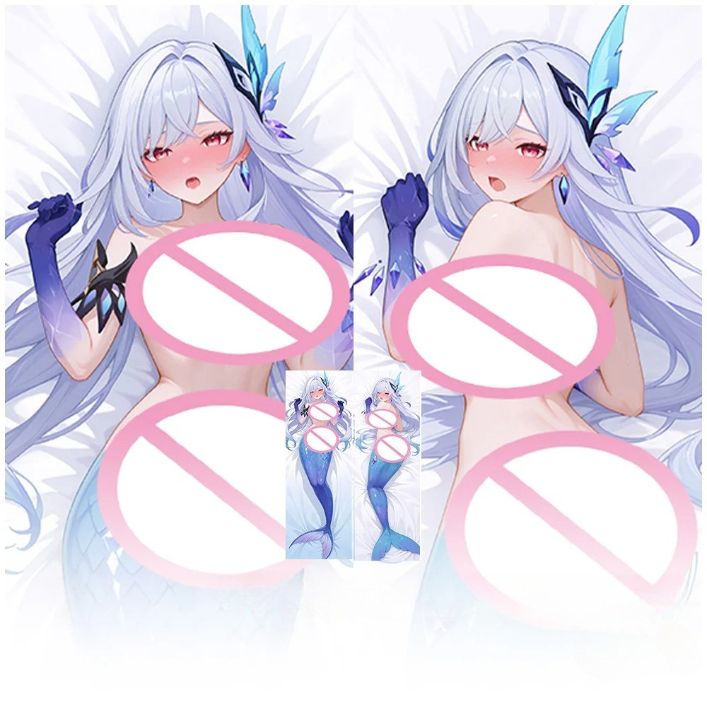 Dakimakura Genshin Tác Động Skirk Ôm Thân Gối Cosplay Đạo Cụ Anime Hai Mặt In Otaku