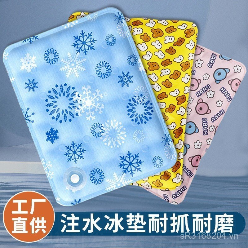 Pad Loại Ice Pad Ice Pad Ice Pad Phun nước mát Pet Ice Crystal Powder Cat Summer Dry Ice Water Pad D