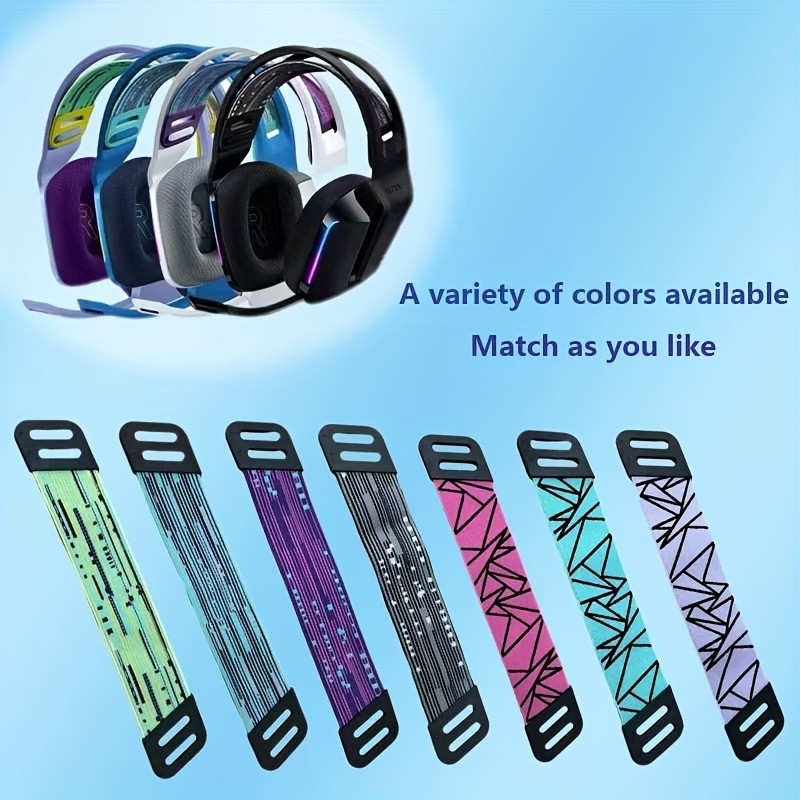 Miếng đệm tai thay thế G733, Thích hợp cho tai nghe chơi game Logitech G733, có lưới và bọt cách âm.