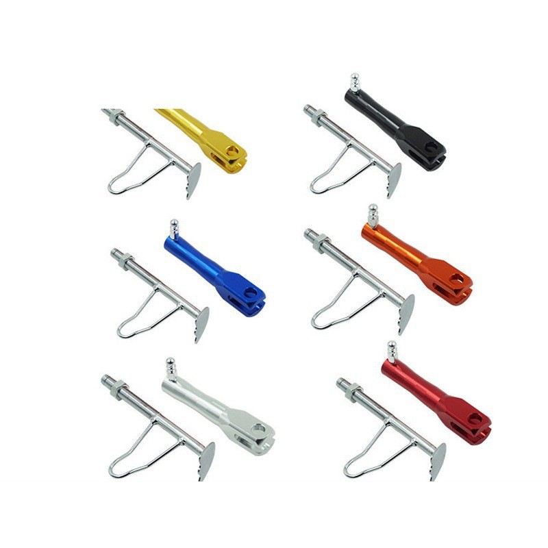 Xe Máy Điện Sửa Đổi Xe Phụ Kiện Đơn Phương Hỗ Trợ Off-Lader Chân Nhỏ Chân Đế Có Thể Thu Vào Bên Chân