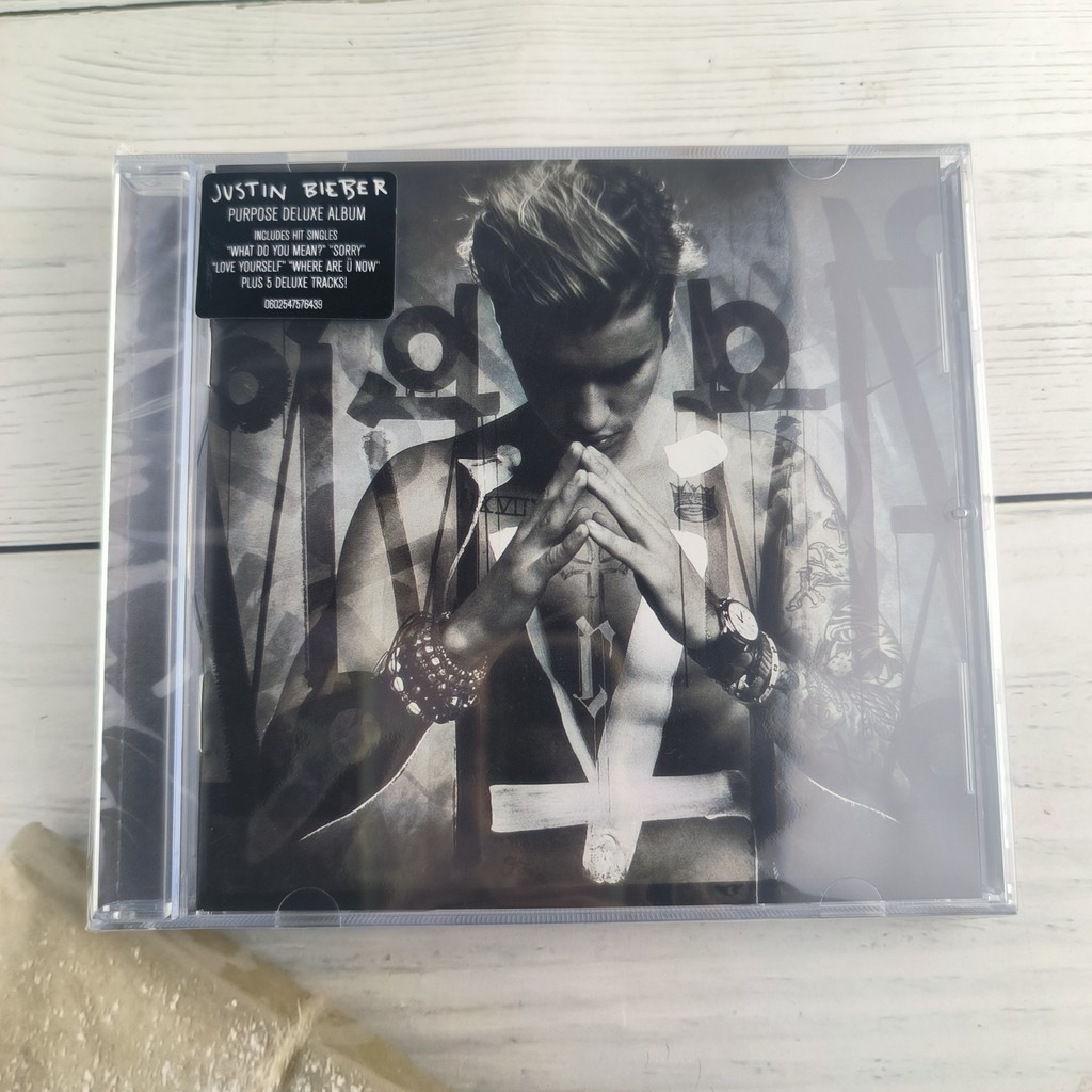 J439 Justin Bieber Purpose CD Album Deluxe Edition 2015 Pop M01