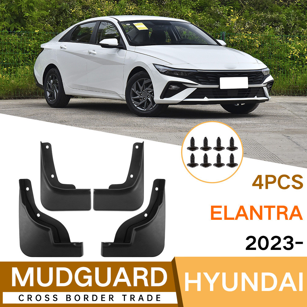 Thích hợp cho Hyundai Elantra Elantra 2023-2024 Da chắn bùn mềm lốp ô tô