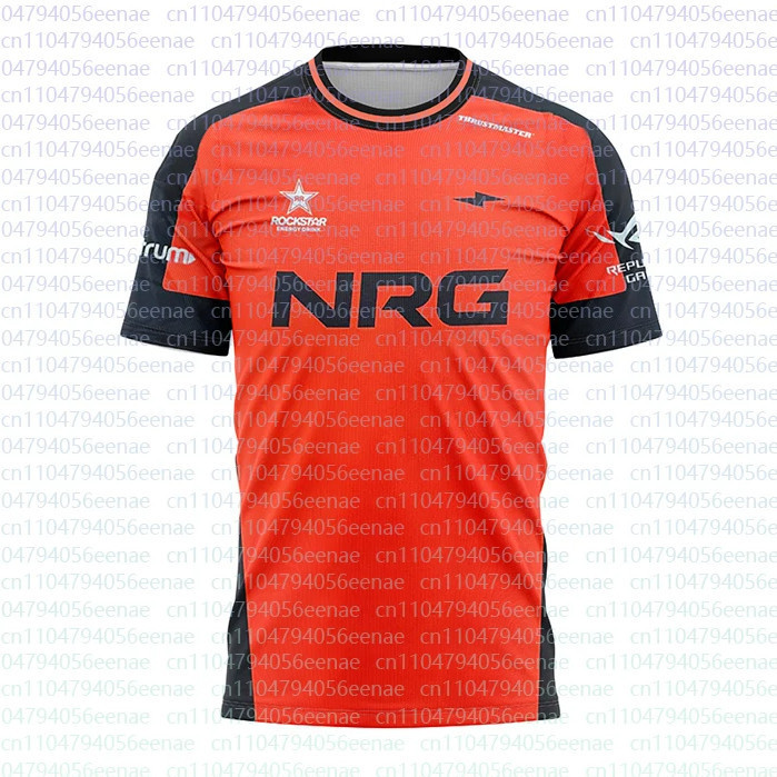 NRG Esports Club Mùa hè New Jersey VALORANT Người hâm mộ SOM ETHAN MADA BRAWK SKUBA Áo thun nam