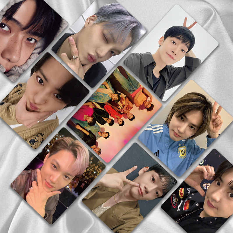 Phong Cách Mới Giảm Giá EXO Laser Photocard Hàng Hóa 10cm Wu Sehun Hàng Hóa Baekhyun Park Chanyeol T
