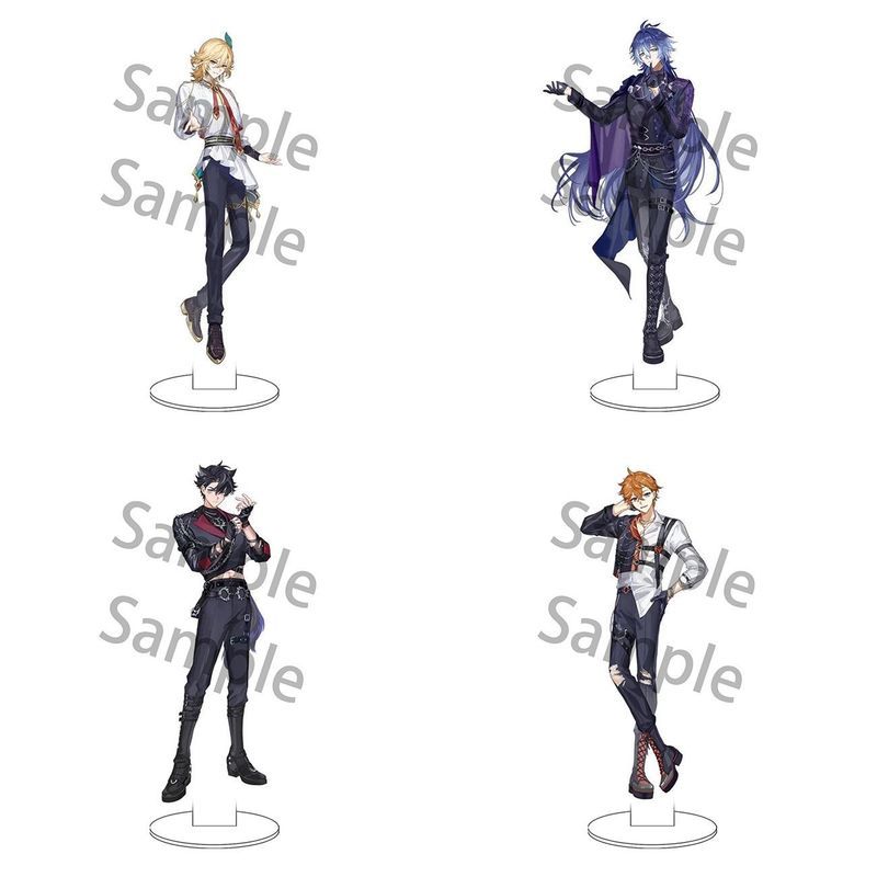 Yuanshen Anime Game Đứng Thẻ Filinscavida Dalia Leosley