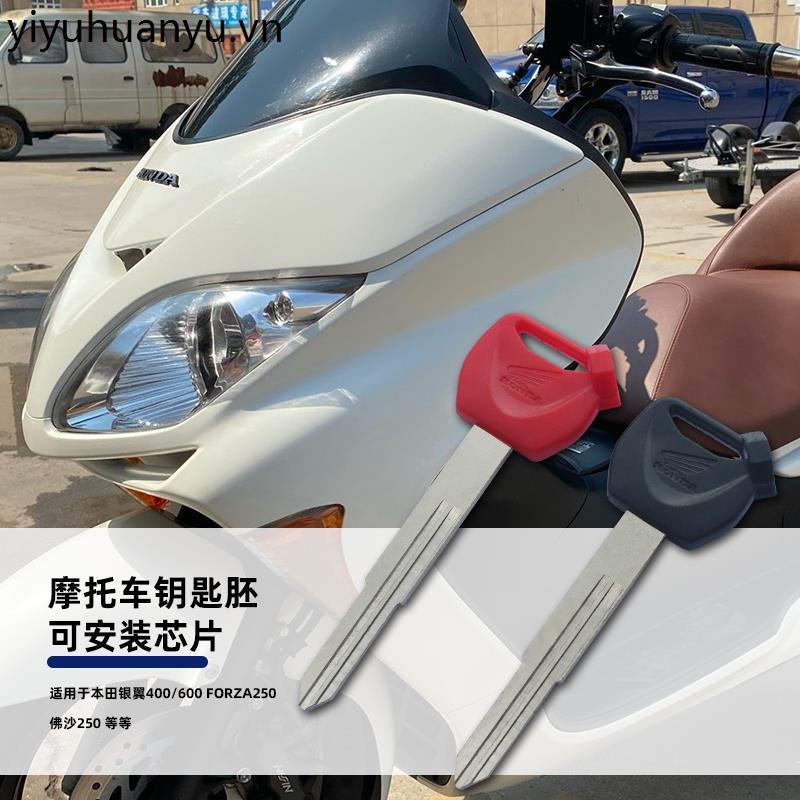 Thích hợp cho Honda FORZA250 FORZA 250 Silver Wing 400 600 Chìa khóa xe máy Phụ kiện chìa khóa từ tí