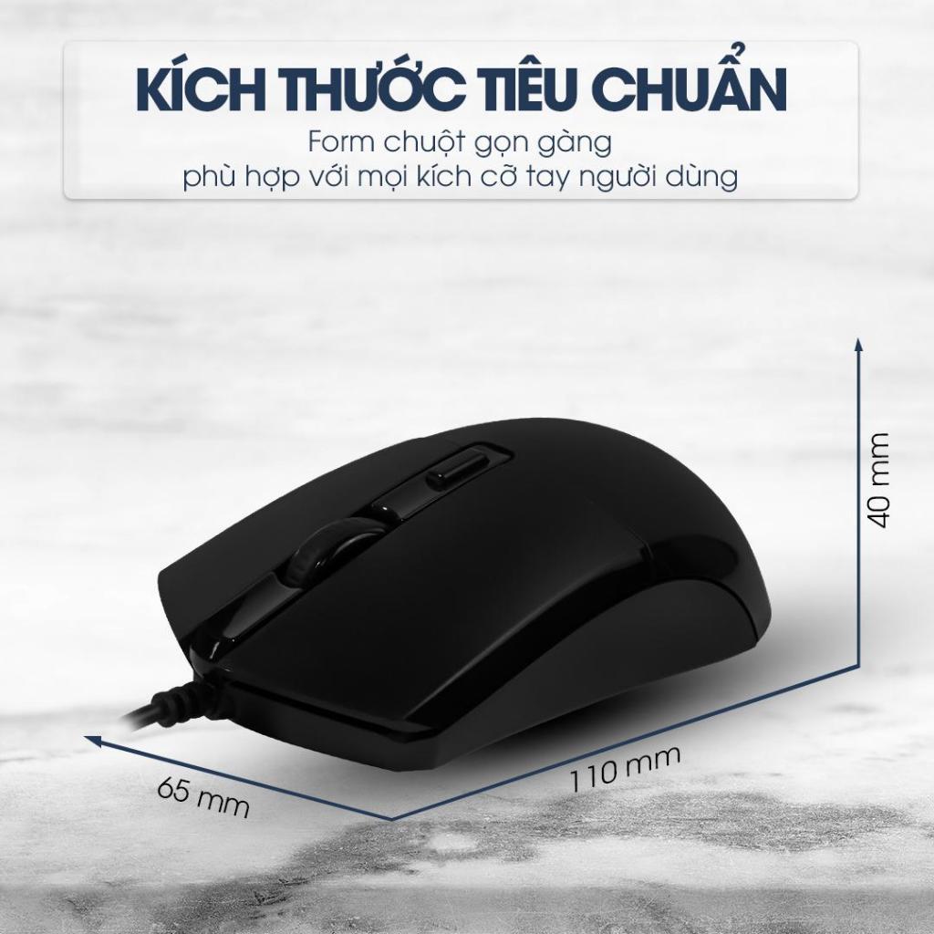 Chuột Có Dây ZADEZ M-121B - Bền bỉ, 1000DPI Chính Xác, Thiết Kế Ergonomic | BigBuy360 - bigbuy360.vn