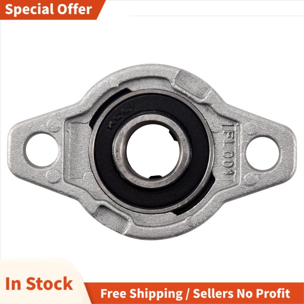 FL001 Hợp kim kẽm 12mm Lỗ khoan tự căn chỉnh Gối khối mang Mặt bích