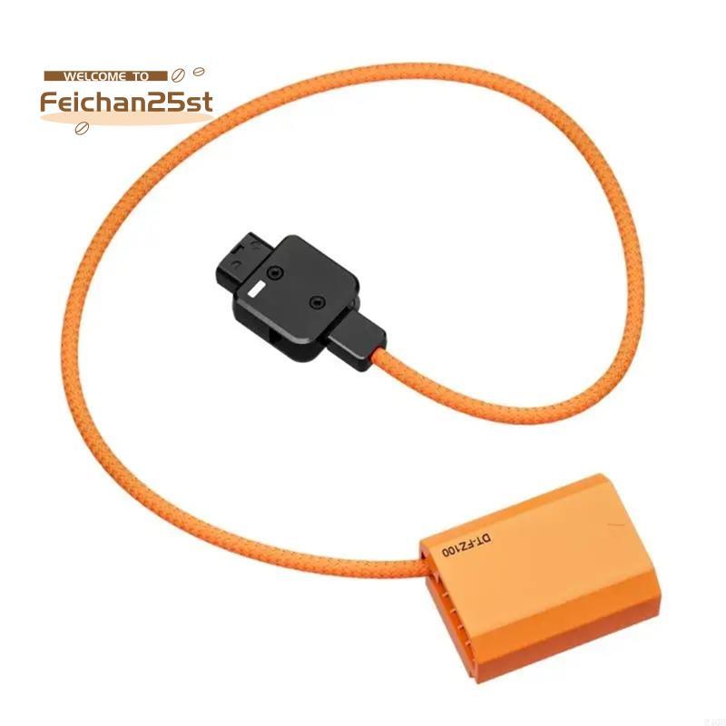 DT-FZ100 D-Tap to NP-FZ100 DC Khớp Nối Phụ Kiện Dây Cáp Pin Giả A7S III / A7R IV / A7 IV / A7R V Cam