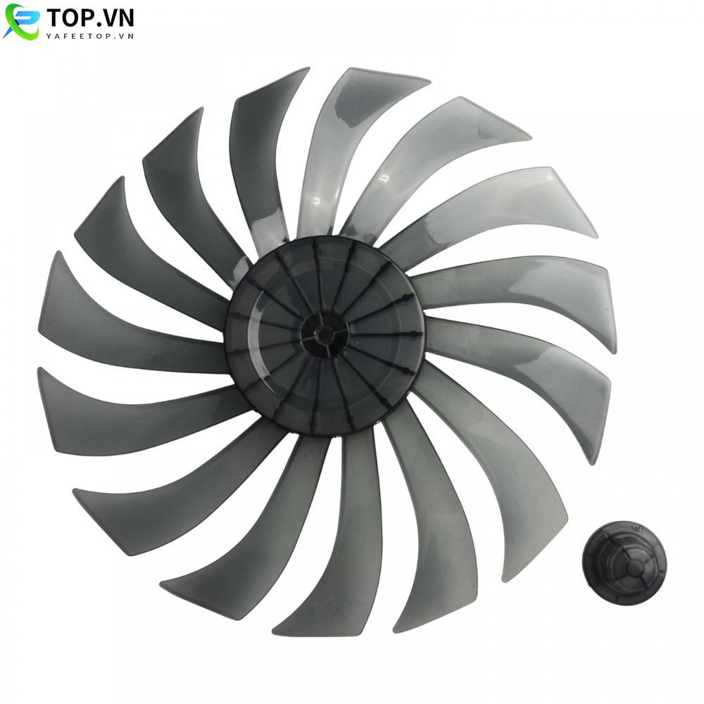 Perfect Fit 14 Inch Fan Blade with Nut Cover Check Size Before Ordering