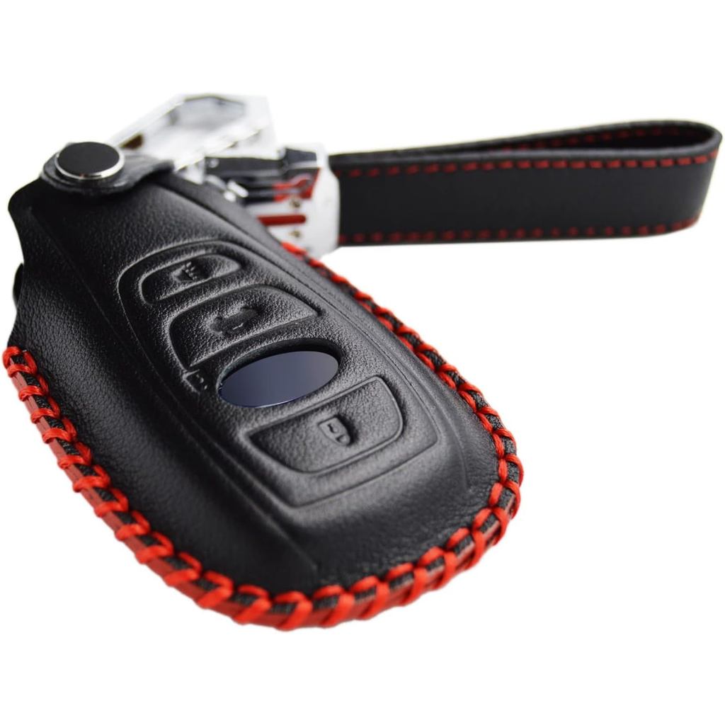 Bao da thủ công Chìa khóa Fob cho Subaru Forester Impreza Outback WRX BRZ XV Crosstrek Ascent 2014 -