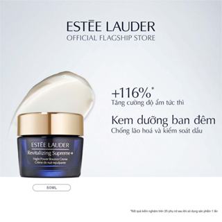   MỚI  Kem dưỡng ẩm collagen phục hồi ban đêm Estee Lauder Revitalizing Supreme+ Night Power Bounce Creme 50ml 