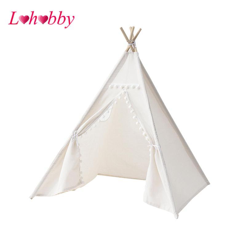 Lohobby Teepee Cho Trẻ Em Ấn Độ Teepee Dễ Thương Cho Bé Gái Bé Trai Trẻ Em Lều Chơi Lều Lều Lều Tron