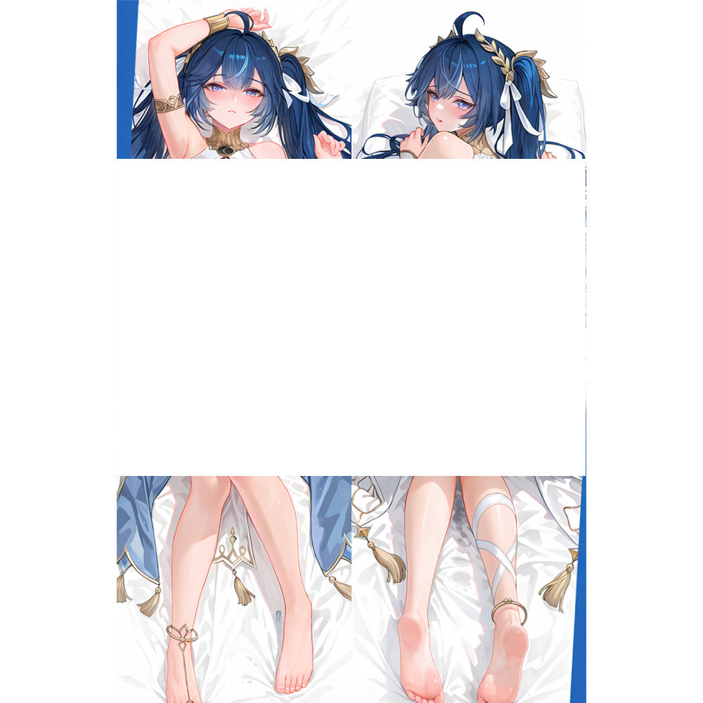 Wuthering Waves IUNO Anime Dakimakura Gối 3D Người Yêu Nhật Bản Gối 50 * 150cm