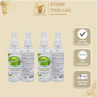   COMBO 10 CHAI  Chai xịt khuẩn HapiCare+ Mini 100ml -GIAO NGẪU NHIÊN MÙI – Nước rửa tay khô tiện dụng dễ mang theo 