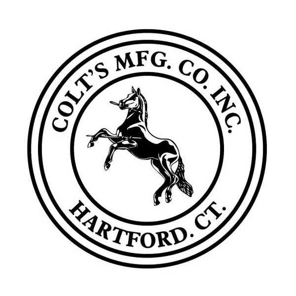 [Sticker 2026] Nhãn dán kim loại logo Colt m1911 Nhãn dán xe hơi Hàng hóa Colt Pony Nhãn dán kim loạ