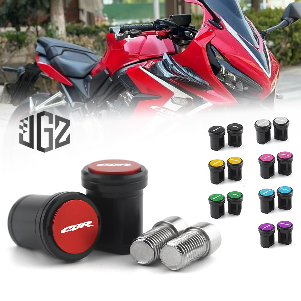 Dành Cho Xe HONDA CBR650R 650F CBR500 150 250R CNC Bên Gương Adapter Bu Lông Lỗ Cắm Bao