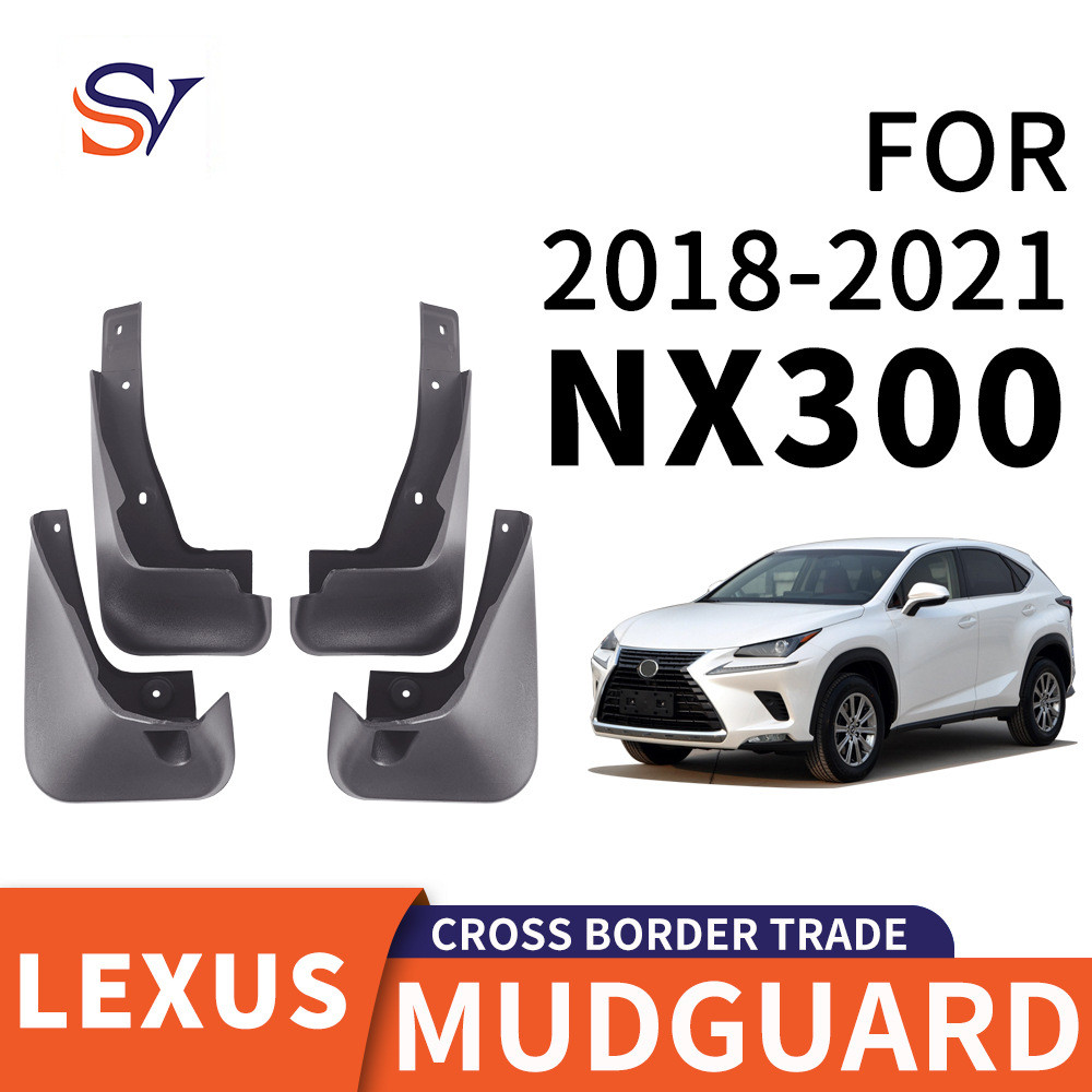 Thích hợp cho lốp xe Lexus NX300 2018-2021 Chất liệu cao su mềm PP Fender
