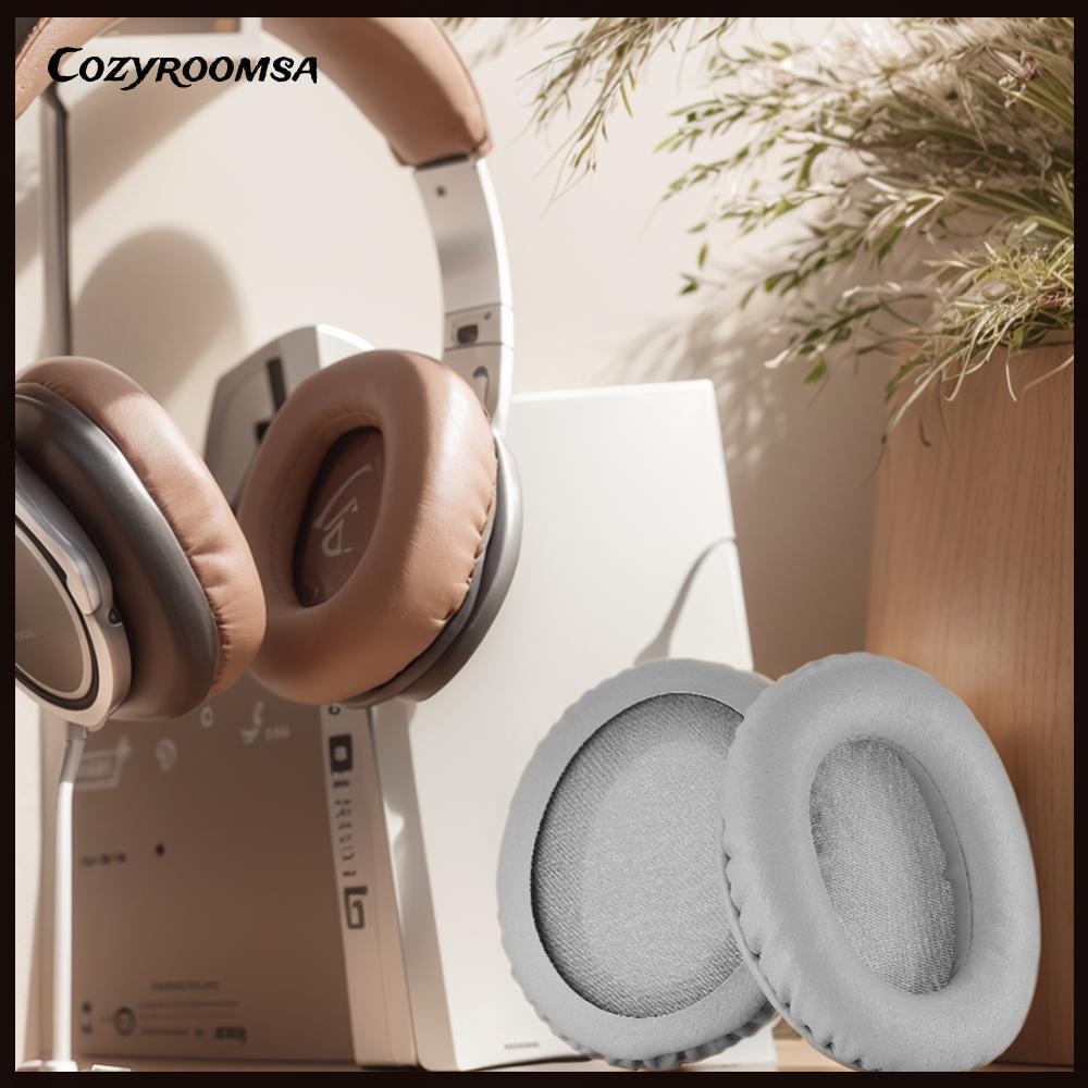 [ấm cúngroomsa.vn] Miếng đệm tai Memory Foam Ear Cushion Cover Protein Leather Tai nghe đệm tai cho 