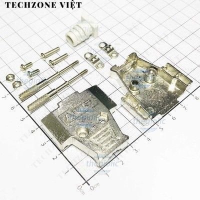 Vỏ Nhôm DB15 2 Hàng, DB26 3 Hàng, Chân D-Sub TechZone Việt