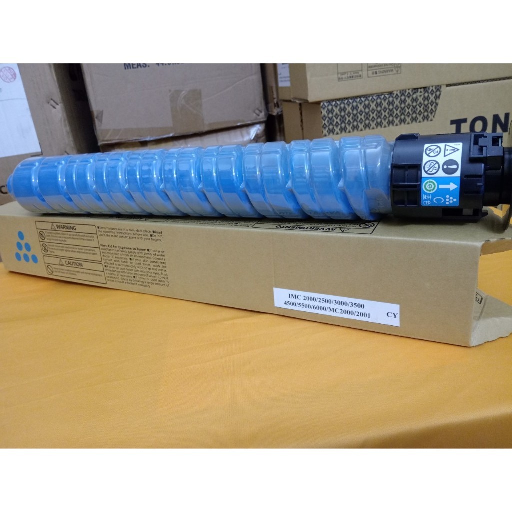 Mực ricoh màu IMC 2000/2500/3000/3500 4500/5500/6000/MC2000/2001-cy