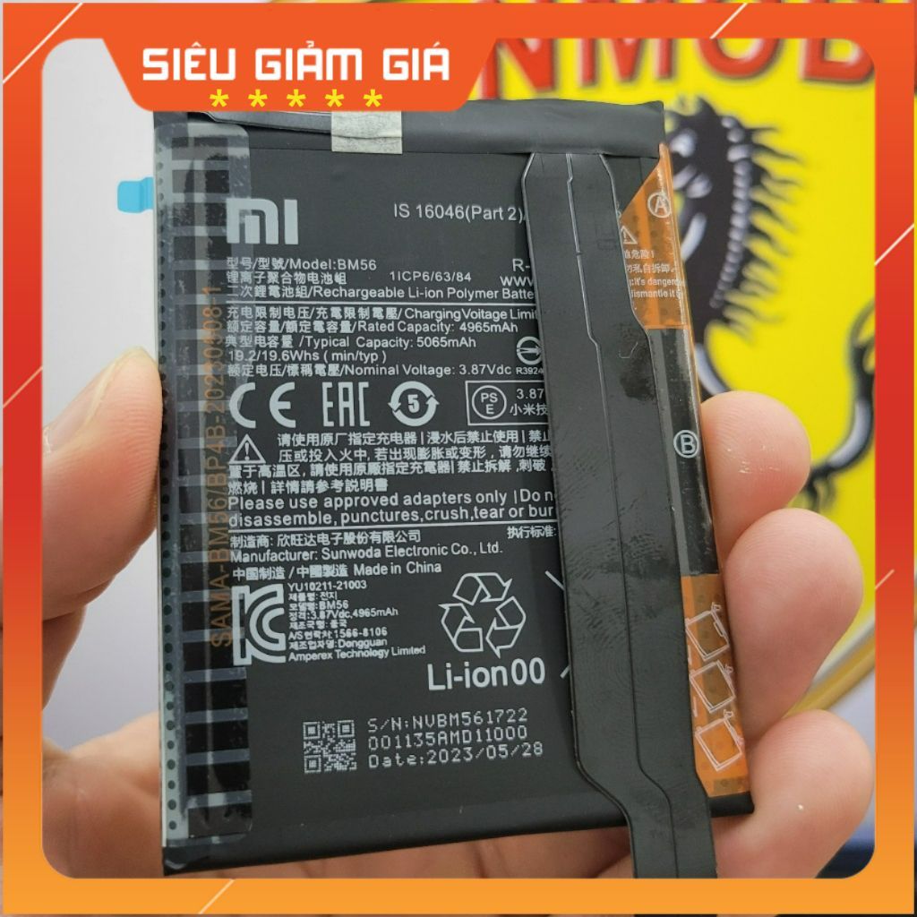 Pin ZIN Tương Thích XM Model BM56 Dùng Cho Redmi K40 Gaming / K40 (bảo hành 3 tháng)