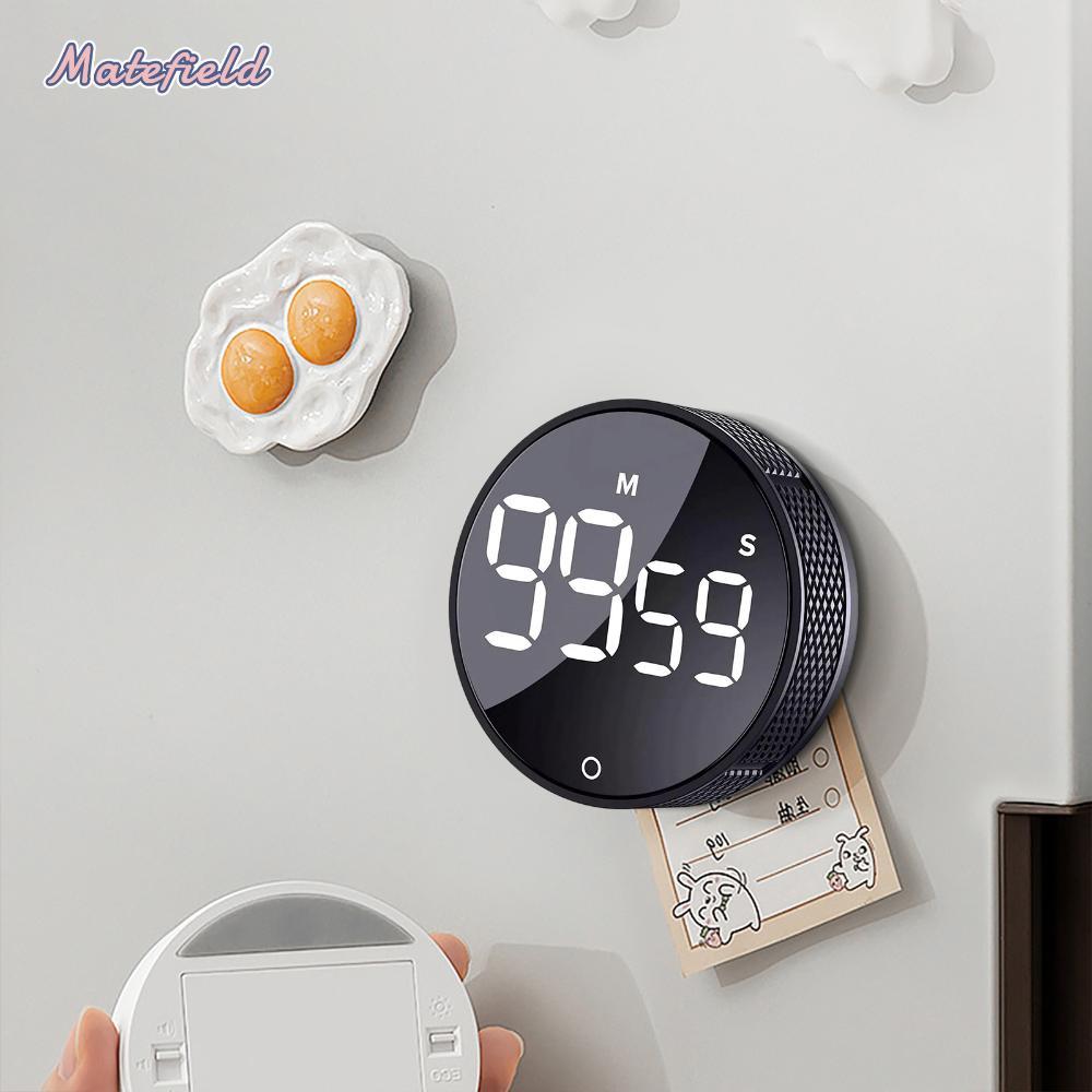 Đếm ngược Hẹn giờ quay với màn hình LED lớn Hẹn giờ đếm ngược từ tính Đếm ngược đếm ngược kỹ thuật s