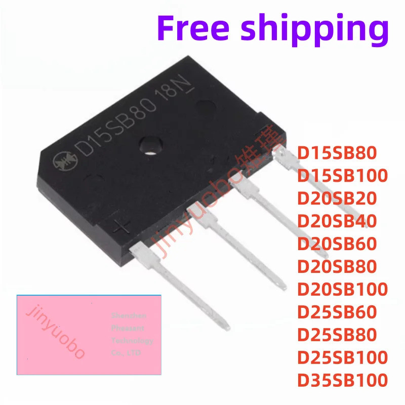 5 Chiếc D15SB80 D15SB100 D20SB20 D20SB40 D20SB60 D20SB80 D20SB100 D25SB60 D25SB80 D25SB100 D35SB100 