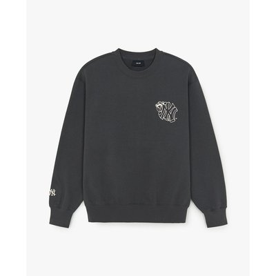 MLB - Áo sweatshirt unisex cổ tròn tay dài Street Mega Bear_3AMTE0256-50CGS