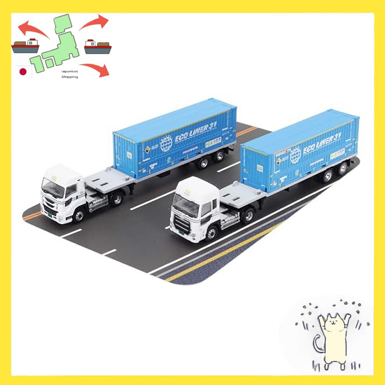 [Japanese Version] TOMYTEC The Trailer Collection Treecolle NX Nippon Express 31ft Container Trailer