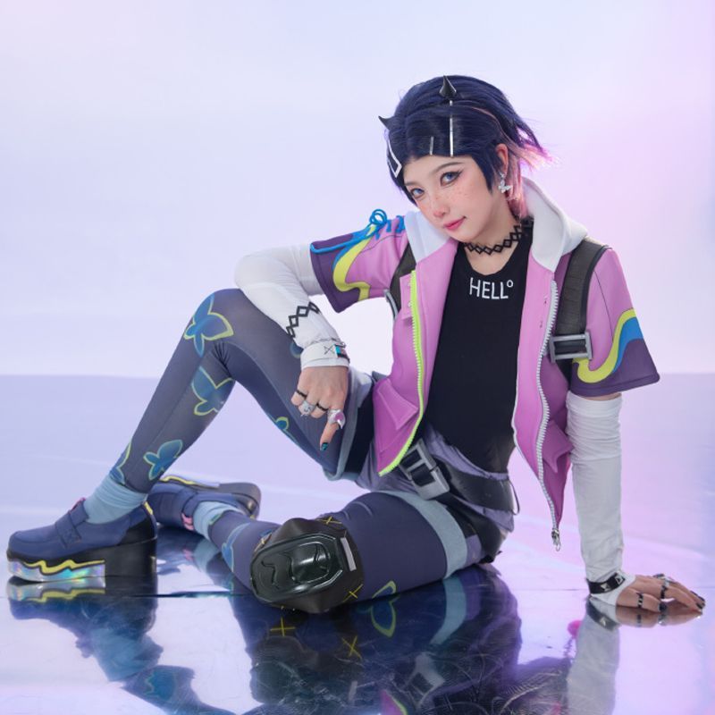 VALORANT Valorant Clove COS Nhẫn Trang Phục Cosplay Jiefeng Sage Trang Phục Trọn Bộ gift