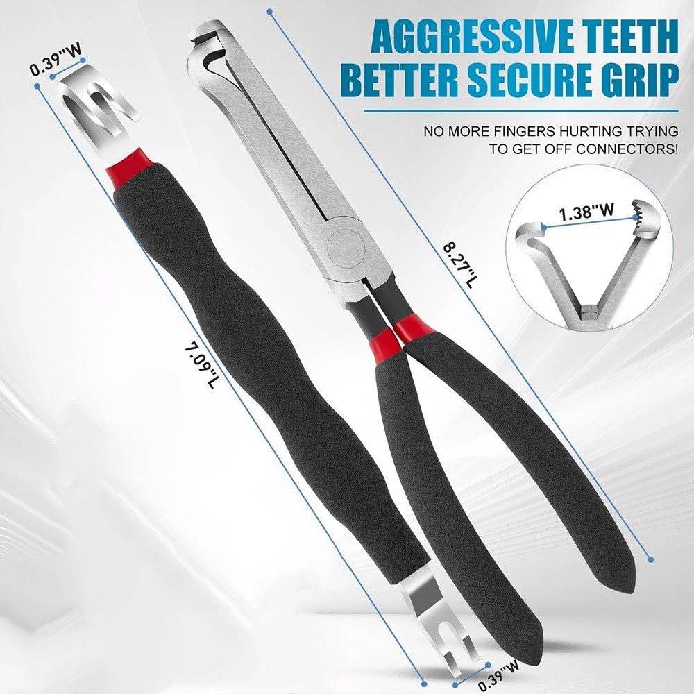 Electrical Connector Disconnect Pliers Car Automotive Plug Removal Pliers Set