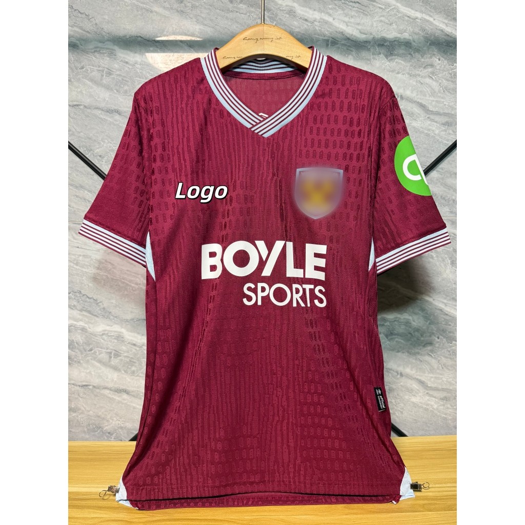 Áo sơ mi bóng đá West Ham 2025 / 26 tay ngắn, số 10 L.PAQUETA