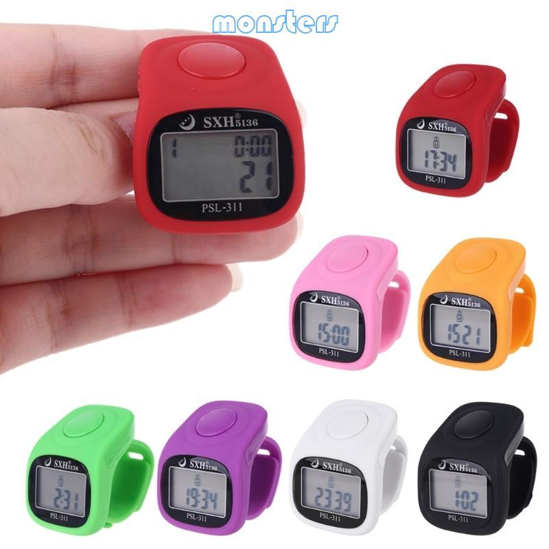 Mon Manual Tally Counter 6 Digital Finger Tally Counter 8 kênh có đèn nền LED