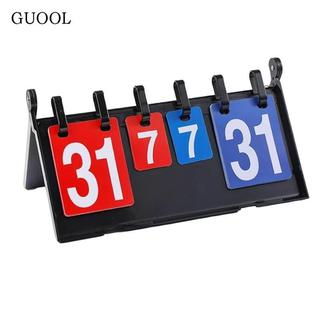 Bảng điểm lật số GUOOL dành cho bóng chuyền và bóng bàn ngoài trời