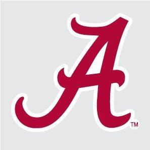 Alabama Crimson Tide SCRIPT A 4 "Vinyl Decal Xe Tải Miếng Dán UA