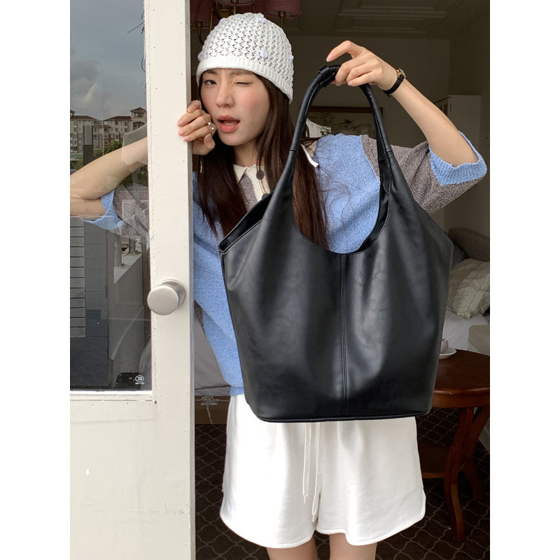 hapas túi xách nữ sang chảnh Túi xách nữ dễ phối đồ túi tote dung tích lớn đầu thu mẫu mới 2024 túi 