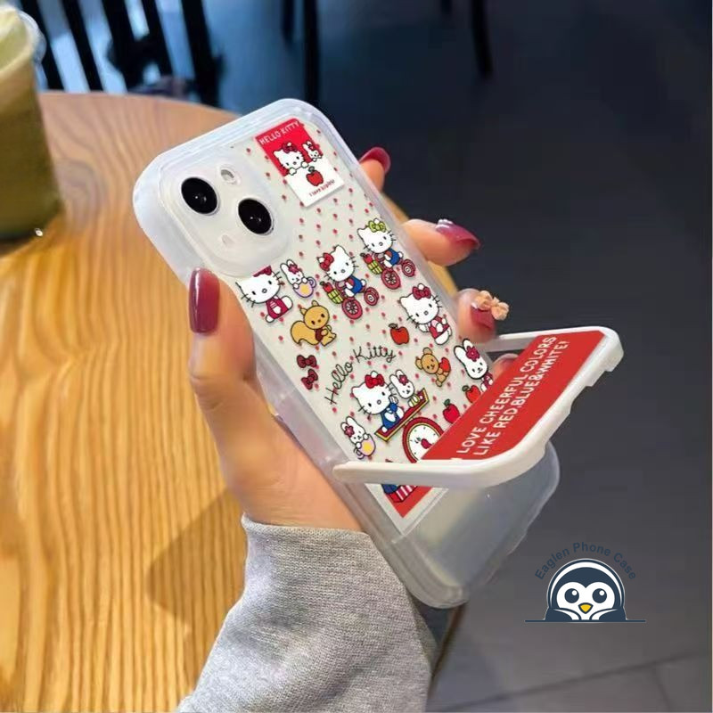 Ốp Điện Thoại Hello Kitty Màu Đỏ Cho Realme 14 14X 13 11 Pro Plus 9i GT7 GT 7T GT5 Neo 7 7X 2T Narzo