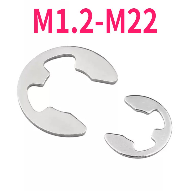 Vòng giữ mở bằng thép không gỉ 304 GB896E loại lò xo snap, vòng snap mở M1.2 / M1.5-M22 【 999-MB 】