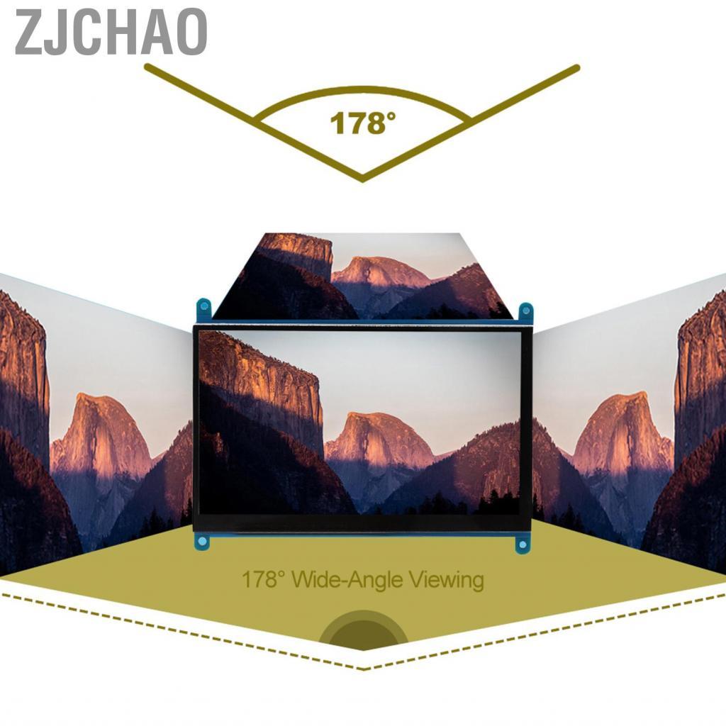 Zjchao Ciglow Raspberry Monitor 7 Inch 1024x600 Ultra HD LCD Màn hình cảm ứng điện dung HDMI để tươn