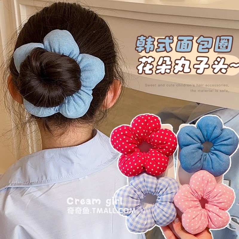 Dây cao su buộc tóc cho bé gái không làm tổn thương tóc 3XY