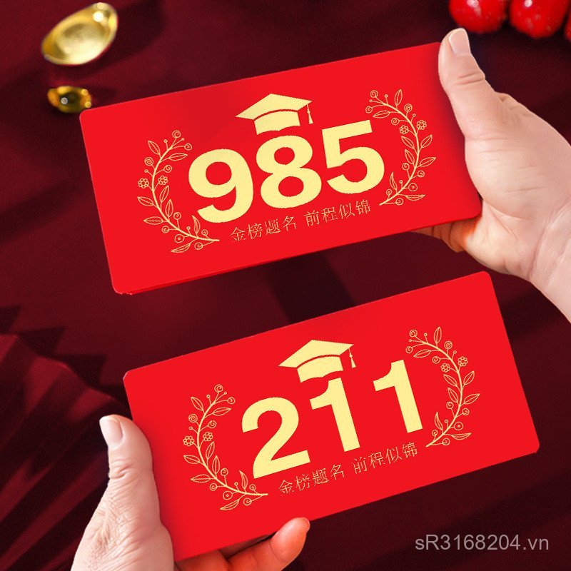 Kỳ thi tuyển sinh đại học Danh sách vàng Fable Tiêu đề Quà tặng Phong bì đỏ Con dấu Cô gái truyền cả
