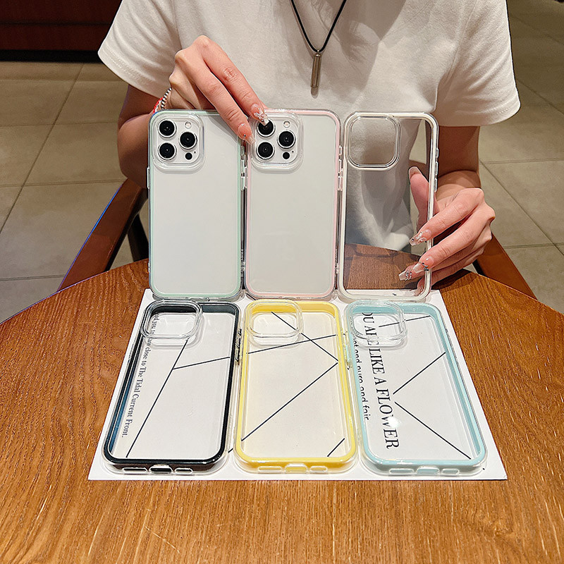 Ốp Điện Thoại Oneplus 13 Cho Oneplus 13 13R 13T 13S 12R 12 11R 10R 10T 5G 4G Vỏ Màu Macron Trong Suố