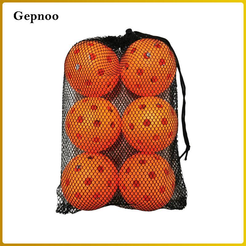 Gepnoo 6x Bóng Pickleball 74mm Bóng thi đấu Pickleball Phụ kiện
