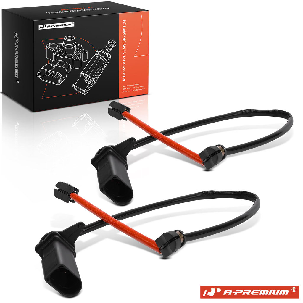 Má phanh 2 mảnh Cảm biến mài mòn Mặt trước Thích hợp cho Audi RS6 Avant RS7 Sportback RS Q8 S8-